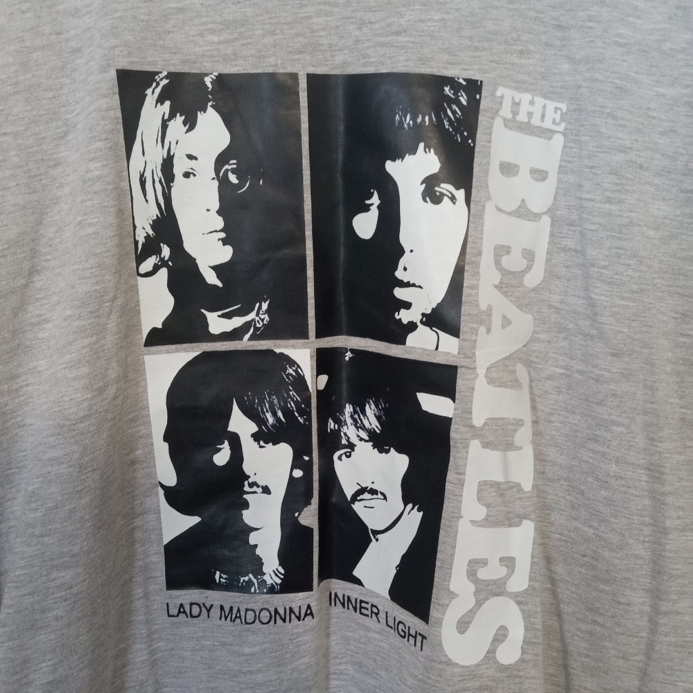 The Beatles Muscle Graphic Unisex Tank Top Rock Band Tee - Picture 3 of 5